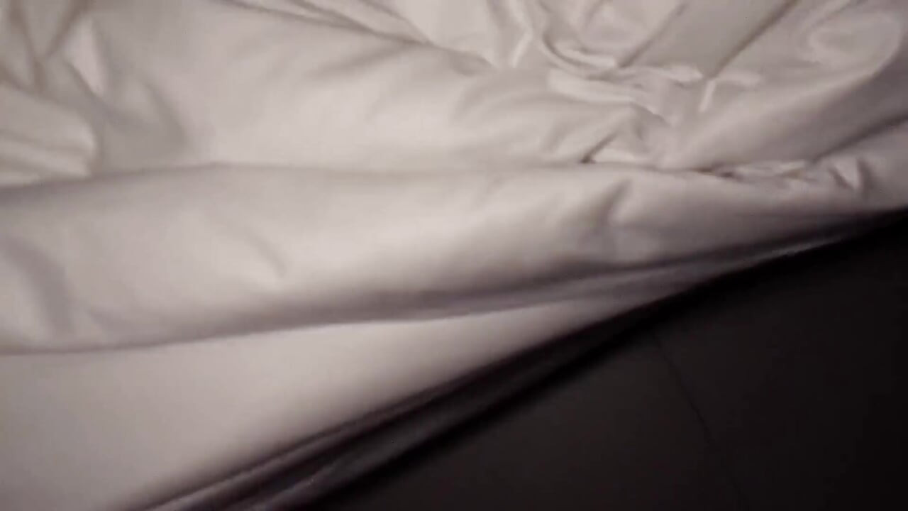 Stepson and Stepmom in a Hotel Room After a Delayed Flight
