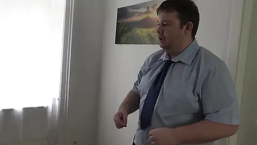 Топтание в офисе!