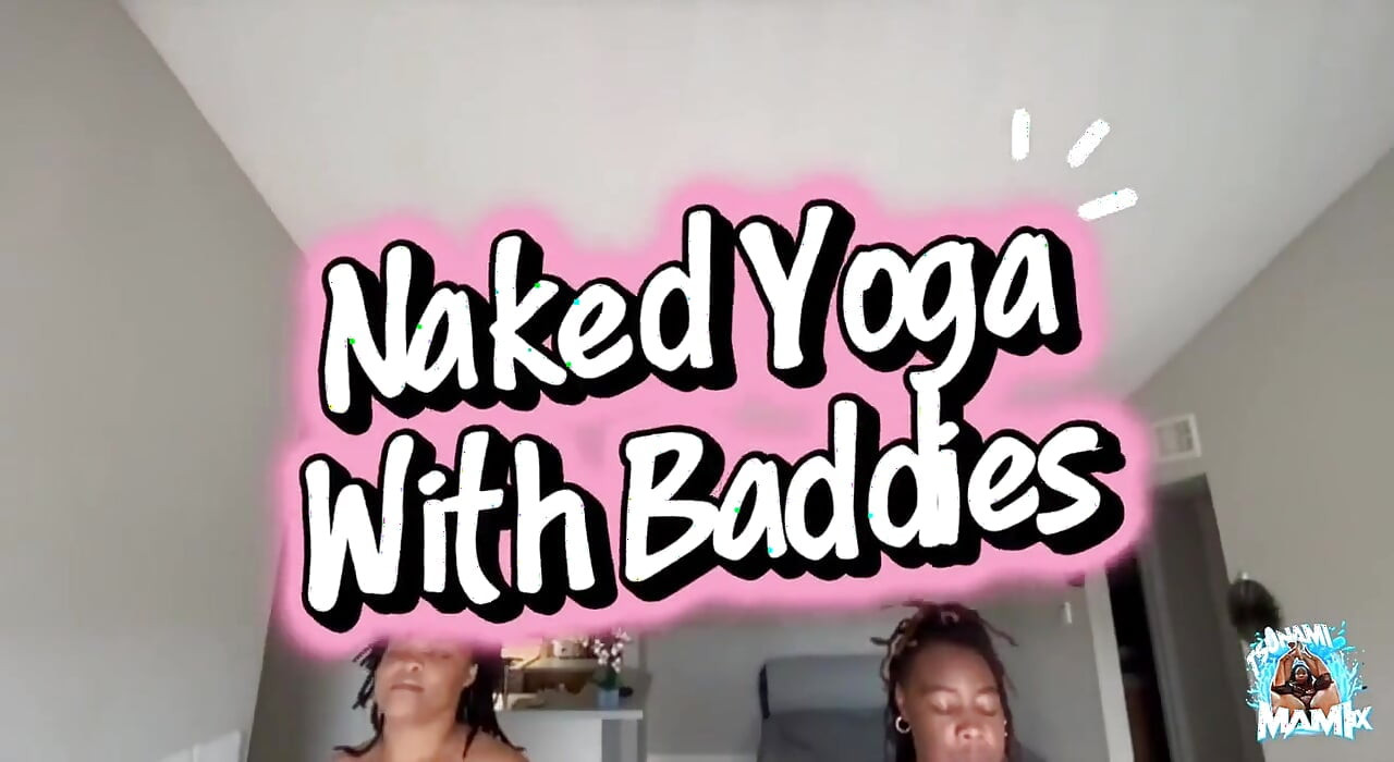 Nacktes yoga (nur dehnen)