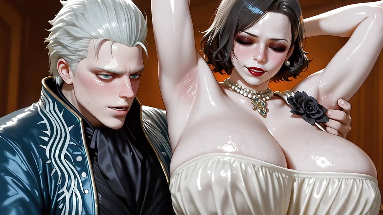 Vergil (DMC) x Doamna Dimitrescu (RE)