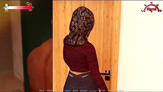 Life in the middle east #10 - Banu played with her self in bed