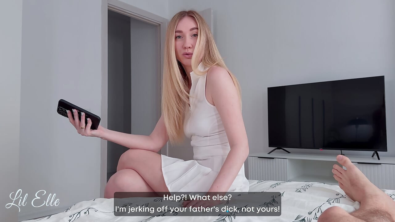 POV: Stepmom Holds Her Spermy Thong to Her Nose - It's YOUR FUCKING LOAD Inside