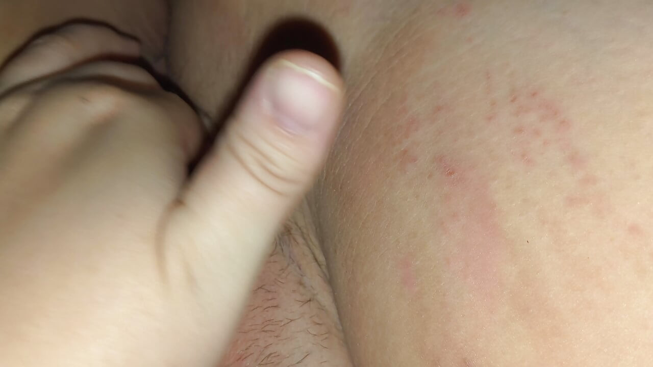 Teen secretly masturbates while boyfriend is next to her