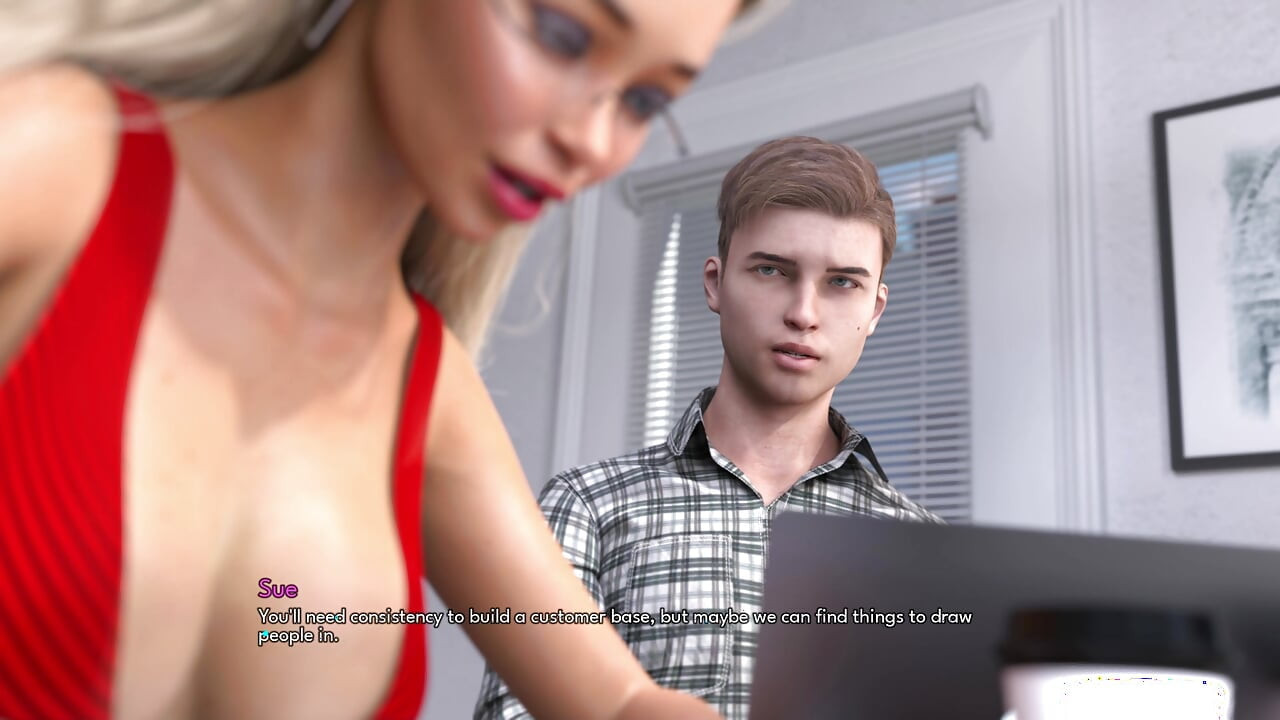 Hot Blonde MILF Secretary Fucked and Creampied by the New Boss