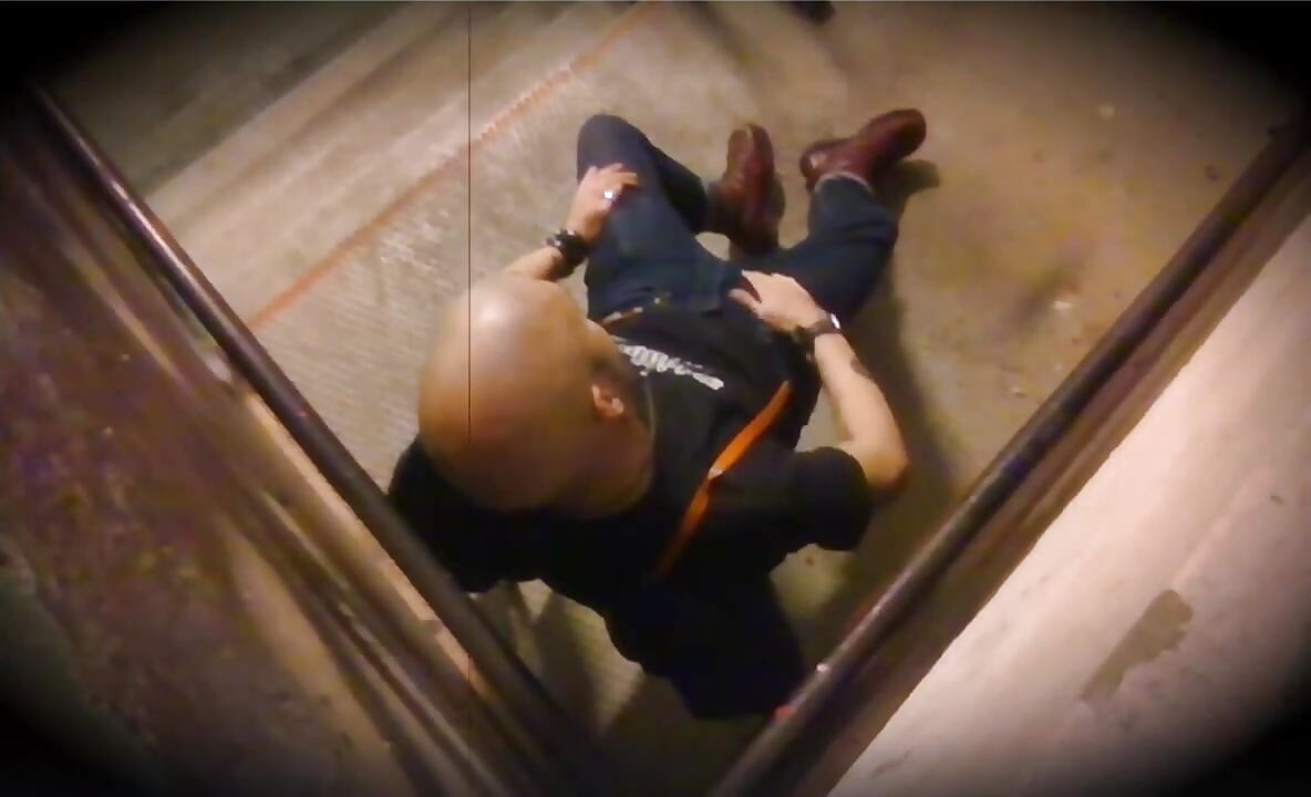 SKINHEAD jerking off