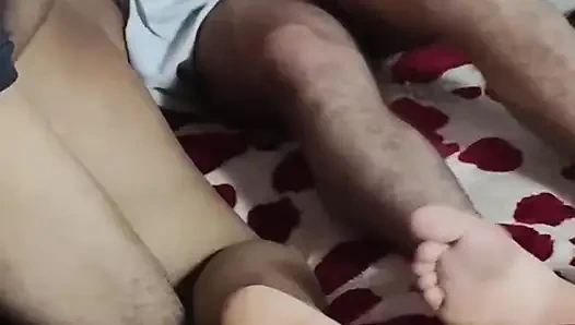 Arap seksi, 2 erkekle Faslı kadın
