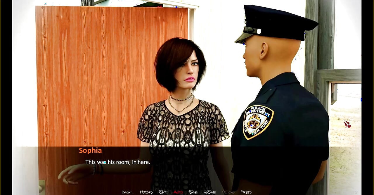 Traído # 1 - A polícia cheirou a calcinha de Sophia, Bethany fora do carro, Johannes fodeu Tracy na cozinha