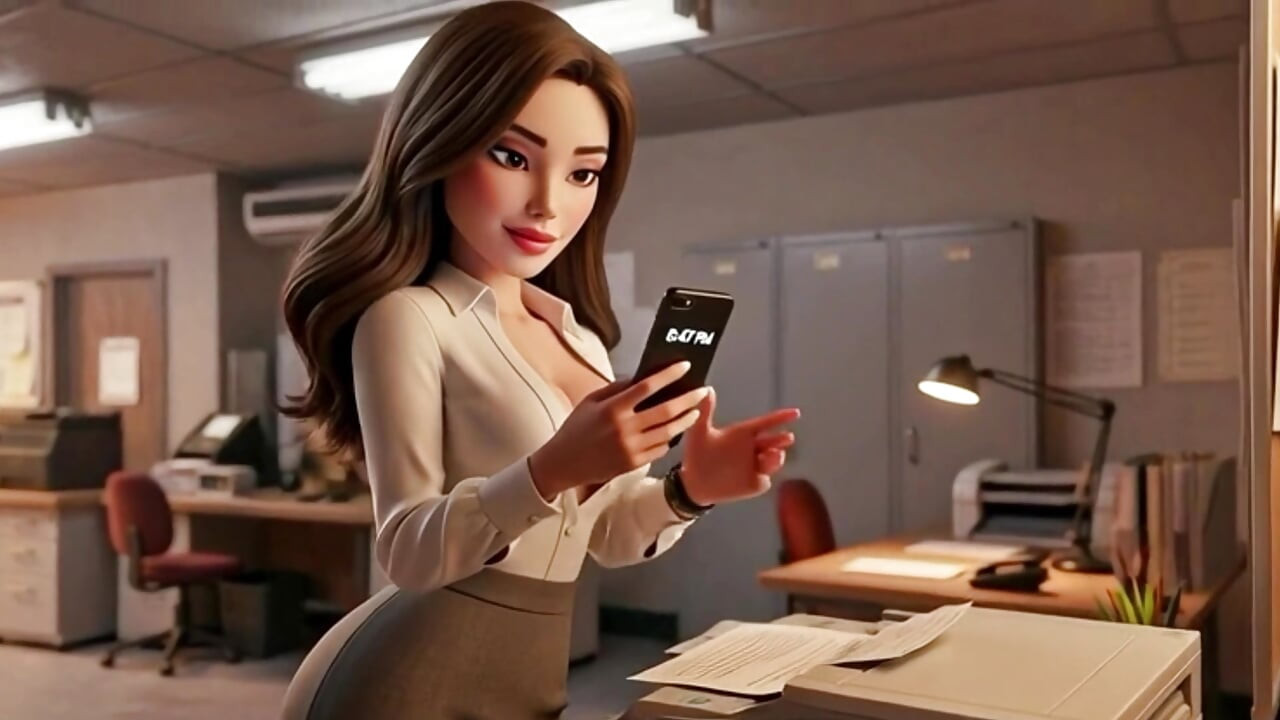 Kopya odası sürtüğü - azgın ofis kızı kopya odasında sikiliyor