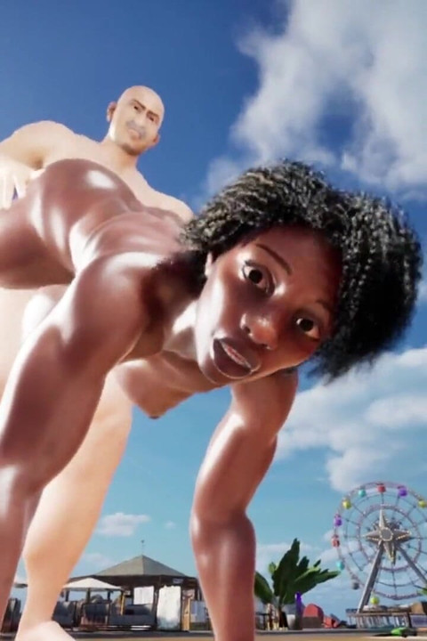 Culita the Brazilian Big Boty and Tits Ebony Girl