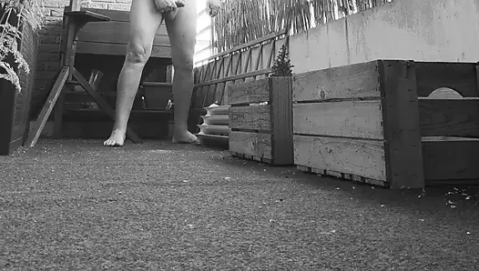 The Exhibitionist 113 - Hairy Oldies New Balcony Slide- Videoshow - Cock, Hairy, Ass, Asshole, Old, Oldie, Grandpa, Chubby,