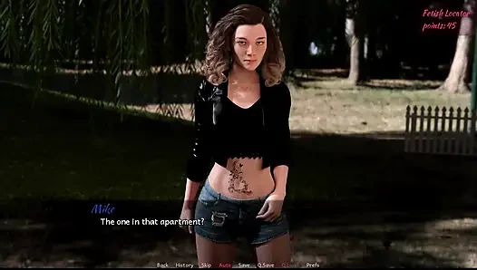 Fetish locator #5 - pemotretan Mike dan Polly... Squizzle dan Mike sejenak di kolam renang.