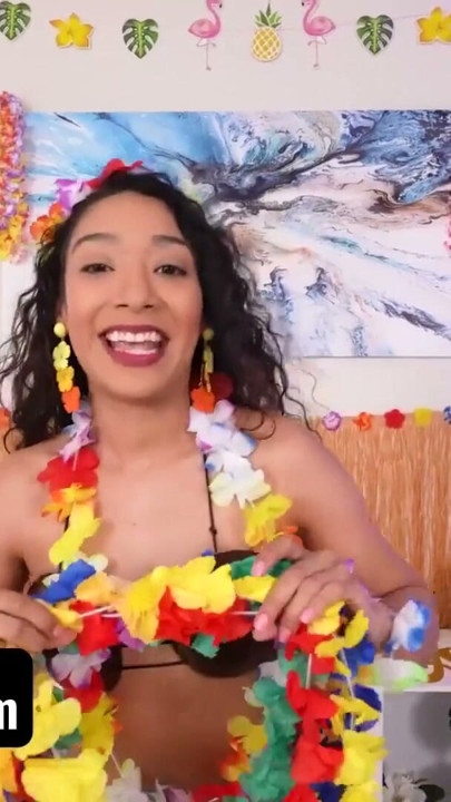 A Butt Plug Isn't Enough for This Horny College Girl in Hawaii | Clip 1