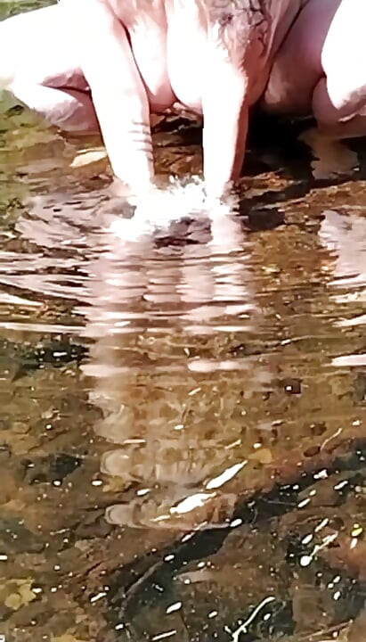 I took my stepmother to see a stream, and she ended up taking off all her clothes in front of me.