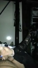 Shy Girl Giving Handjob