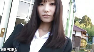 Elegant Japanese Young MILF Has Nice Interview and Hot Sex