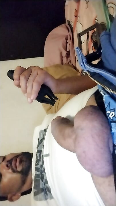 Using toy on my dick