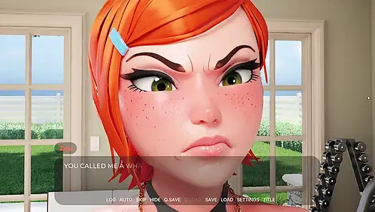 MansionDays - Payudara Raksasa dan Berkeringat Gwen Tennyson