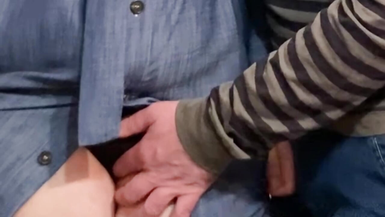 Omg! Old Perv Fingering Best Pussy in Subway