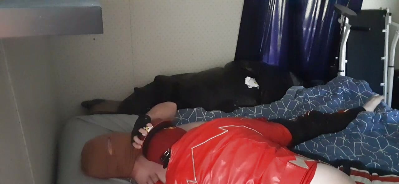 Halloween party biker blowjob