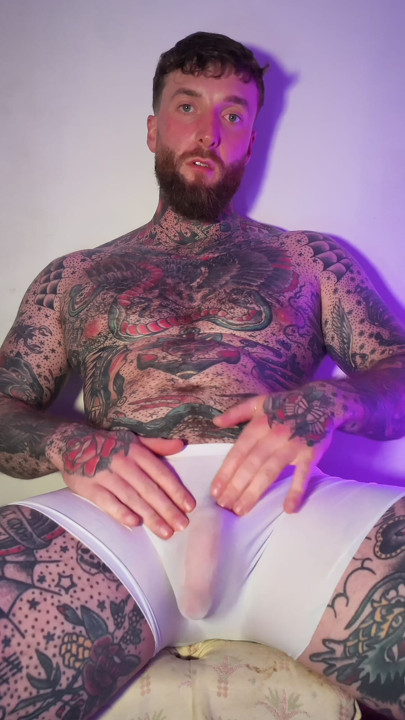 Tattooed Dom Solo Worship JOI Preview