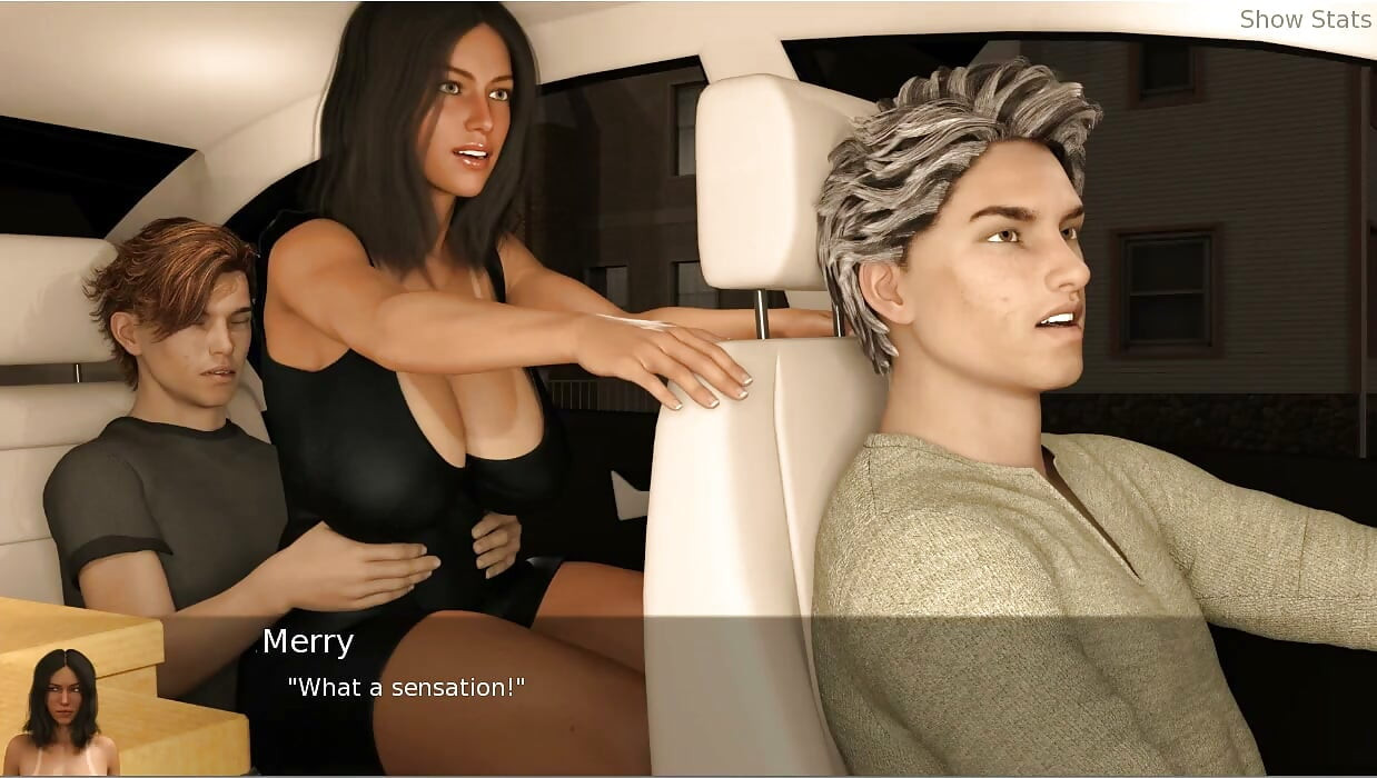 Project hotwife - phw - gameplay - roleplay - paseo en coche con colegiala en su vuelta