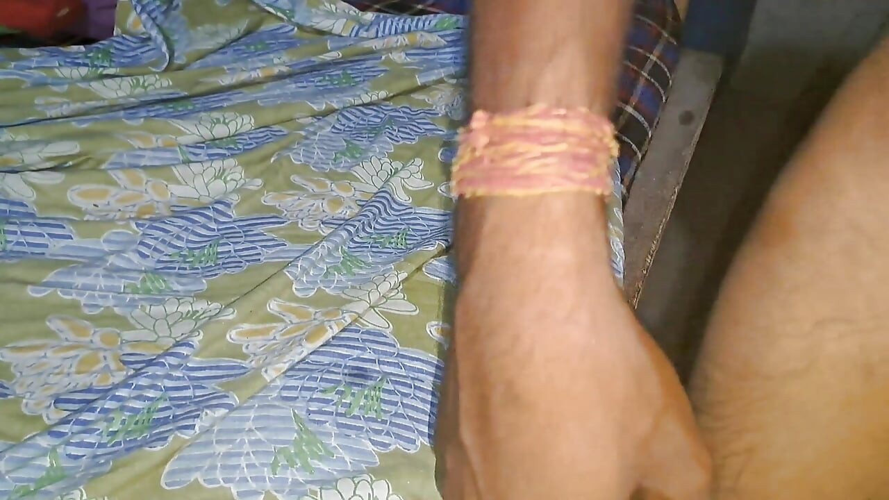 Desi young man materbation two time in bathroom