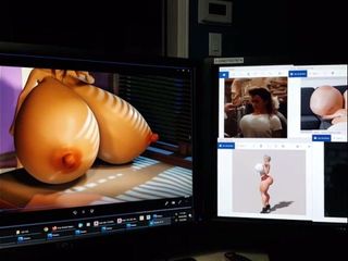Tittenfrauen-Sex-Session 17 - Expansion der Brust