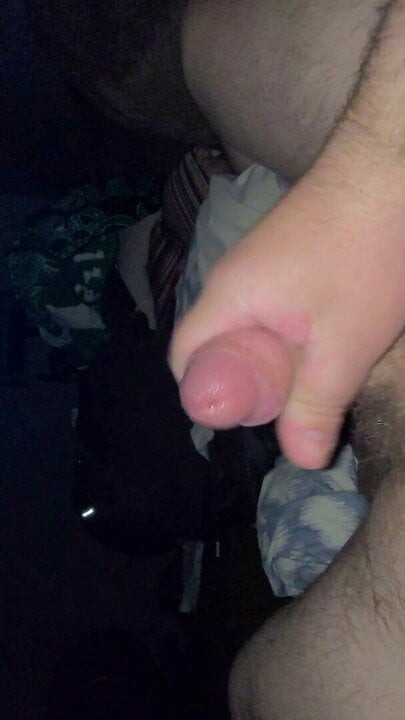 Straight guy masturbating