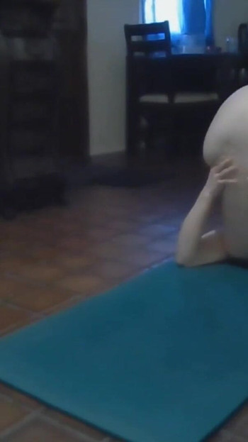 Jaw-dropping moment from "Yoga For Humans Who Like Cute Buttholes and Hairy Pussies"