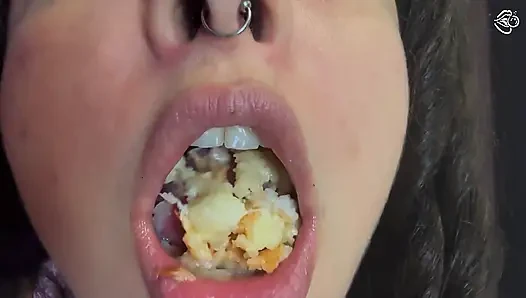 You're Trapped in This Giant's Pizza Box and Devoured.