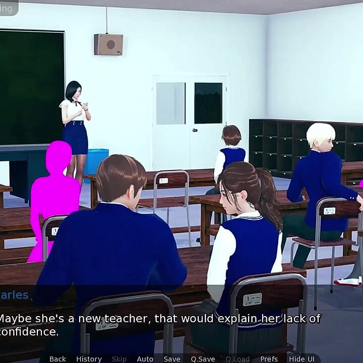 Cosy Cafe Part 3 - Sexy Headmistress