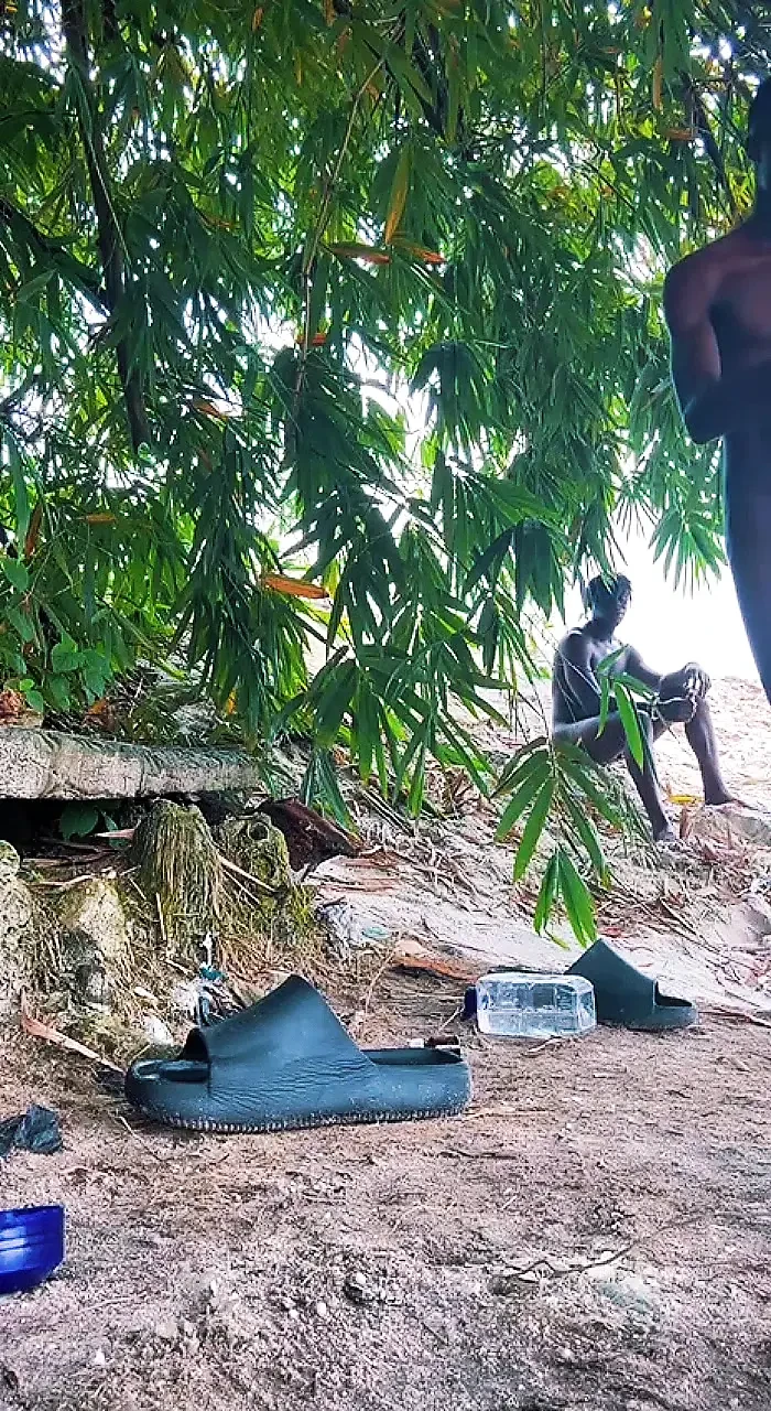 Under the Tree.. at the Road Having Sex