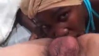 Getting Ass Licked by Wife Before Bed