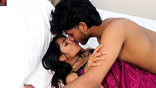 Indische asiatische desi sanjana majid paar morgensex, hardcore-fick-video