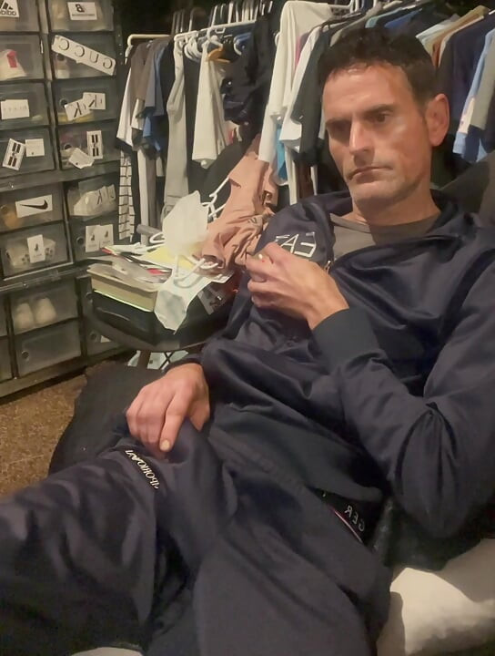 Mike masturbating again