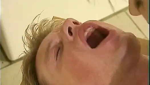 Cock Sucking German Slut Gets Double Penetrated in Threesome