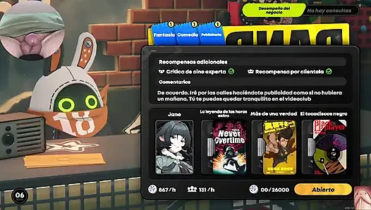 Küçük ve güzel bir Japon oni kız, azıyor ve soyunuyor, sikimi sert yapıyor (Zenless Zone sıfır oyun 4)