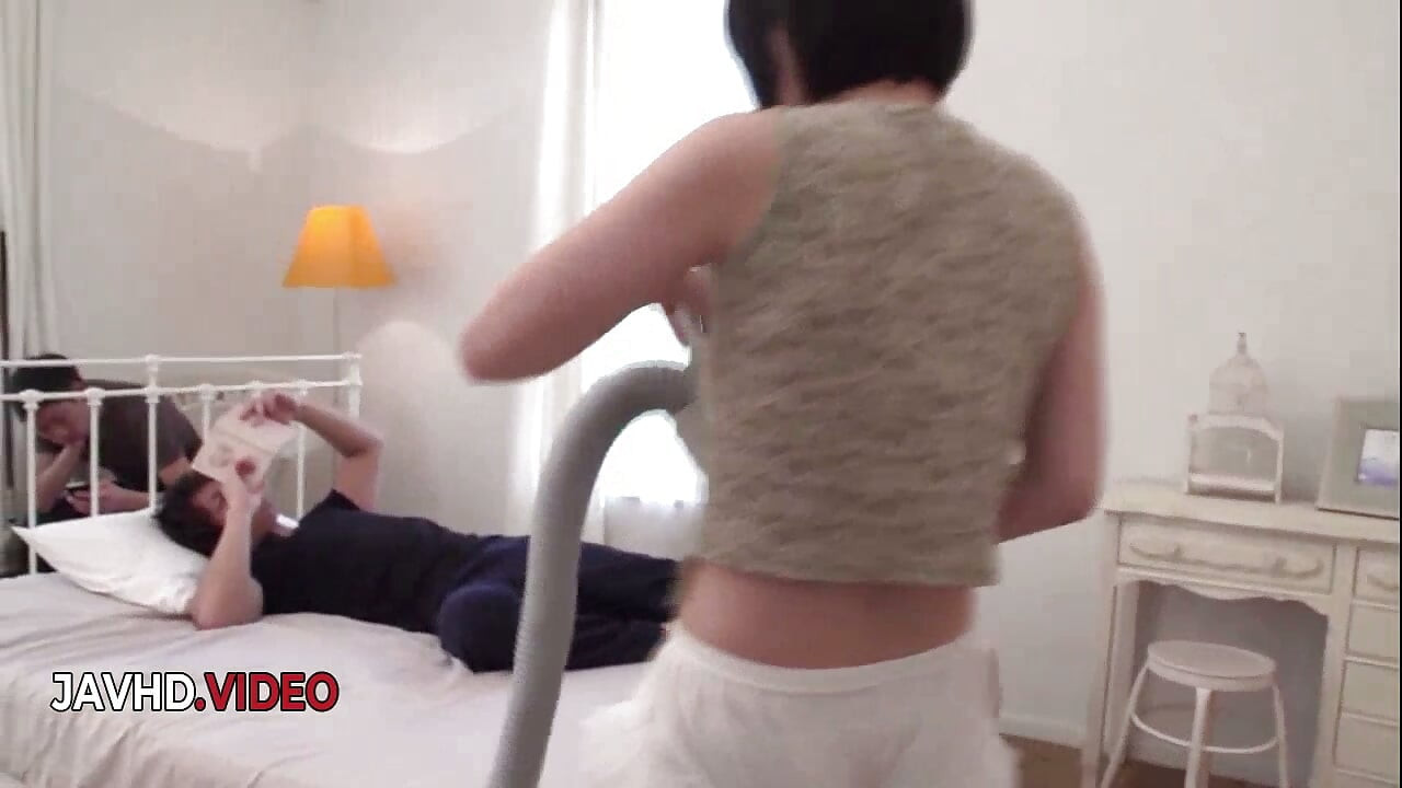 Hot Wife Yu Shinoda in Steamy Japanese Threesome Blowjob Action