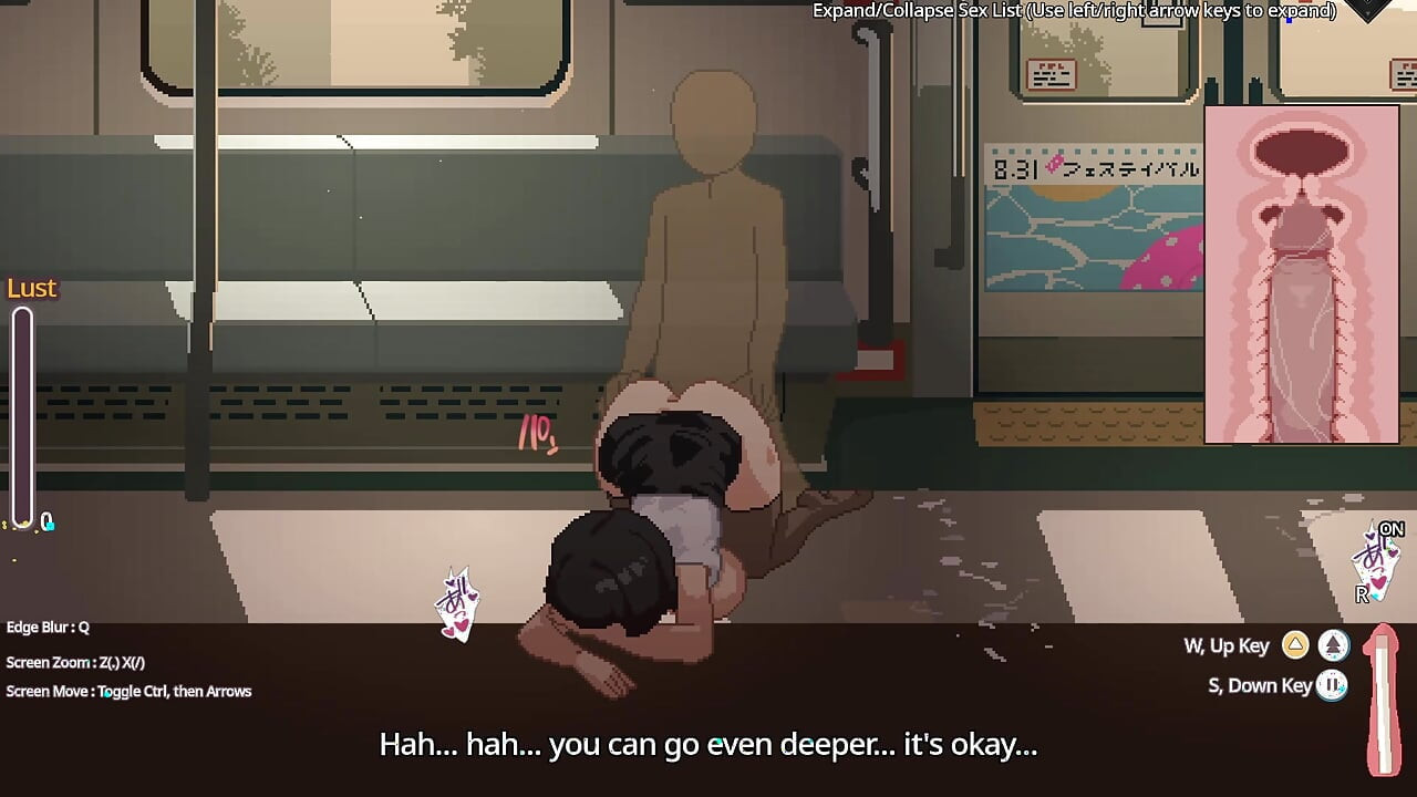 Fucking girls on a train (Train45 animations)