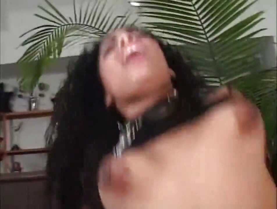 Black threesome pussy fucking big black cock sucking