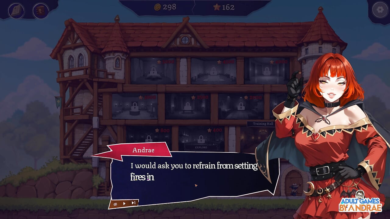 第3集：蕾娜幻影故事情節與海豹之鏡H場景 - 性愛公會模擬器