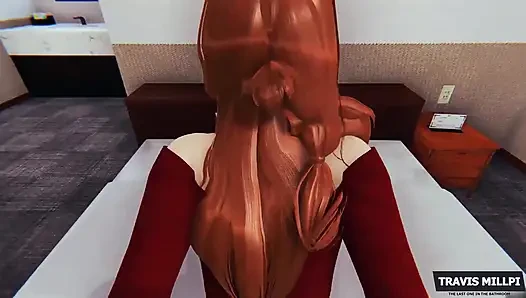 Kızıl saçlı üvey kız kardeşle bakış açısı