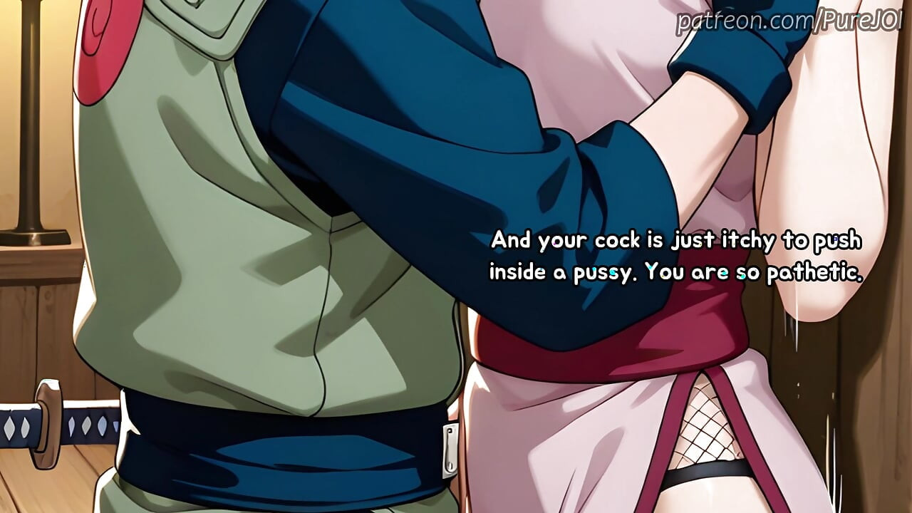 Profitez de ta copine sexy Tenten après une longue séparation (coaching masturbatoire sexuel)