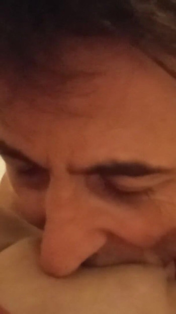 Emotional moment from "Pussy Eating Tutorial"