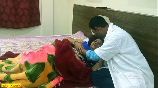 Indian hot Bhabhi fucked by Doctor! With dirty Bangla talking