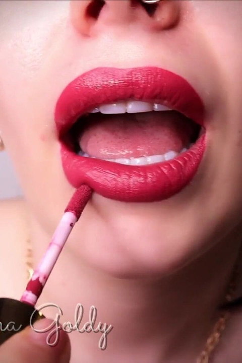 Burgundy lips make you weak as fuck! My full, perfect, soft lips will captivate you!