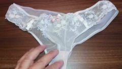 Sexy (see through) Used dirty Panty
