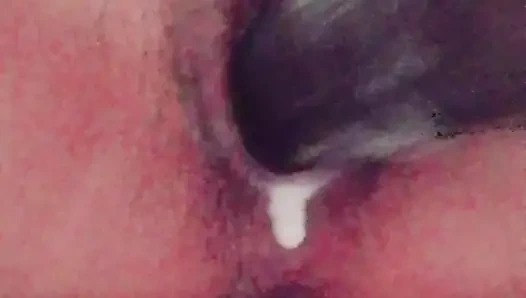 Asian teen secretly fuck herself with a dildo