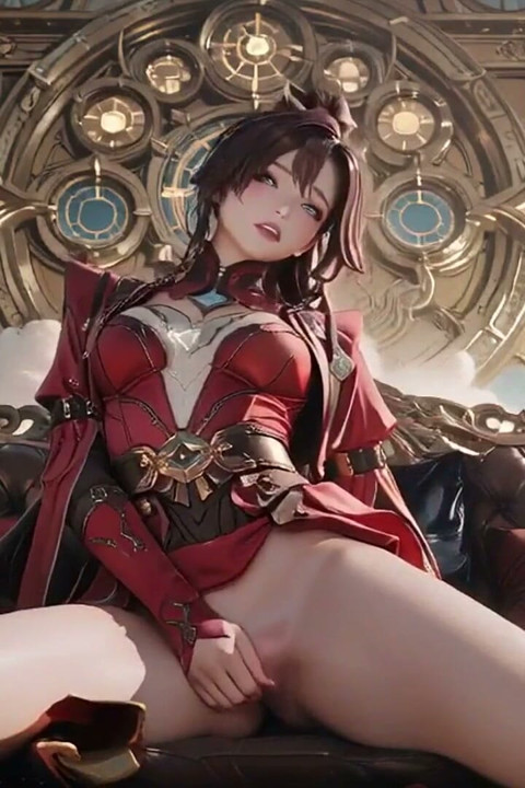 Red Armor Queen in the Floating City! Epic Fantasy Tease.