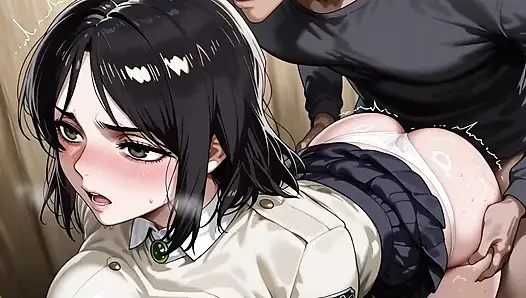 Tooru (Conan) x Pieck (AOT)